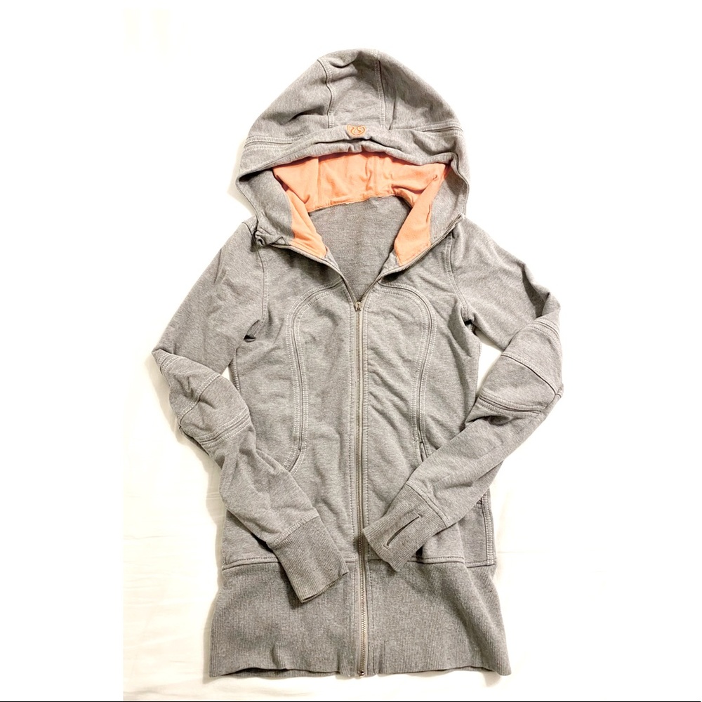 Lululemon fitted zip up hoodie
